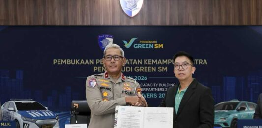 Green SM and Korlantas Polri collaborate on Driver Safety Training in Indonesia