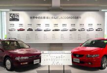 Honda Accord celebrates 50 years with special exhibit, anniversary merchandise and tribute video