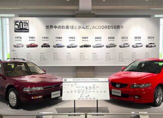 Honda Accord celebrates 50 years with special exhibit, anniversary merchandise and tribute video