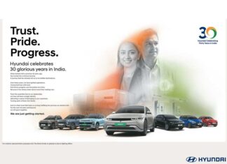 Hyundai Motor India celebrates 30 years; crosses 13.5 million sales milestone