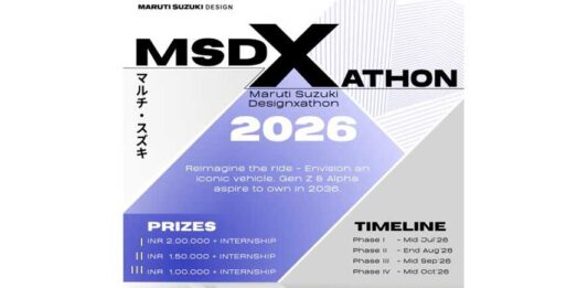 Maruti Suzuki announces DesignXathon 2026 for Future Automotive Designers
