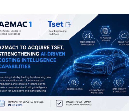 A2MAC1 to acquire Tset, expanding AI-Powered costing intelligence