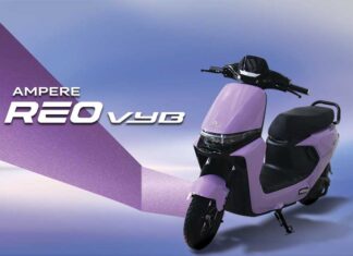 Ampere launches Reo VYB Electric Scooter at ₹69,499 with 80 km range