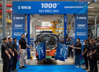 EKA Mobility achieves 1,000 Electric SCV production milestone