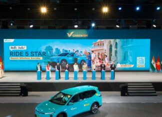 Green SM enters India with Electric Taxi Service Green SM Limo