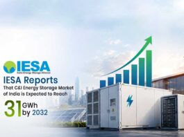 IESA forecasts 30X growth in India’s Commercial & Industrial Energy Storage Market by 2032