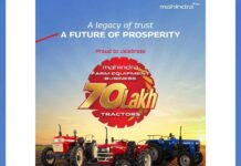 Mahindra FEB surpasses 70 lakh tractor production mark globally