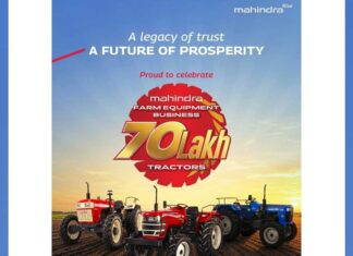 Mahindra FEB surpasses 70 lakh tractor production mark globally