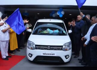 Maruti Suzuki begins deliveries of India’s first WagonR Flex-Fuel Car in Delhi