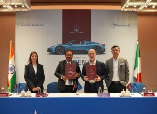 Maserati appoints Navnit Motors as its official partner for Western & Central India