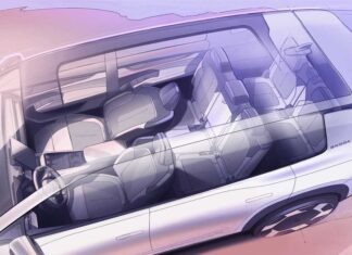 Škoda reveals interior of upcoming electric seven-seater Peaq ahead of global debut