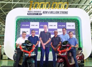TVS iQube crosses one million production milestone