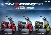 TVS Motor refreshes NTorq 125 with new Colours and Graphics