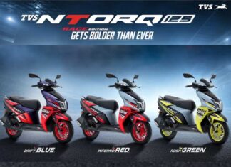 TVS Motor refreshes NTorq 125 with new Colours and Graphics