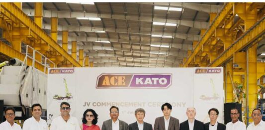 ACE India and KATO Japan form JV to manufacture high-capacity cranes in India