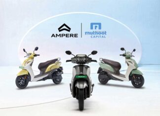 Ampere partners with Muthoot Capital to boost EV adoption across India