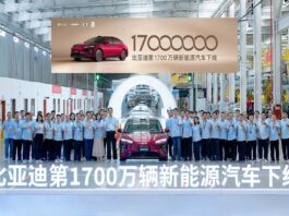 BYD reaches 17 million NEV production milestone
