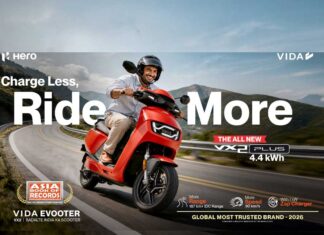 VIDA launches VX2 Plus 4.4 kWh Electric Scooter, Sets Asia Book of Records Milestone