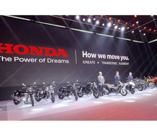 Honda unveils 10 new two-wheelers across ICE, EV and flex-fuel technologies in India