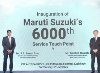 Maruti Suzuki inaugurates 6,000th service touchpoint