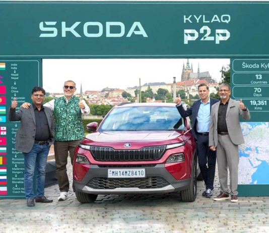 Škoda Kylaq completes Cross-Continental Drive from Pune to Prague