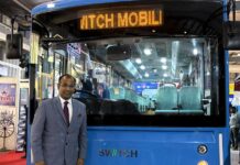 SWITCH Mobility introduces the all-new 9-metre electric bus EiV9 at Prawaas 5.0