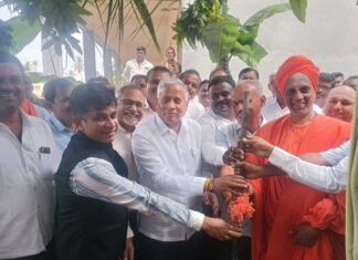 TKM launches education infrastructure project at Karnataka Public School, Nagavalli