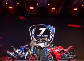 TVS Apache marks 7 million global customers with new brand film