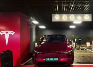 Tesla opens first Destination Charging Station in North India