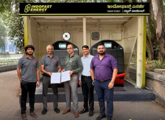 Indofast Energye xpands Battery Swapping across South India