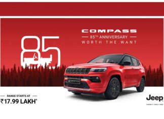 Jeep expands 85th Anniversary Range with Compass 85th Anniversary Edition