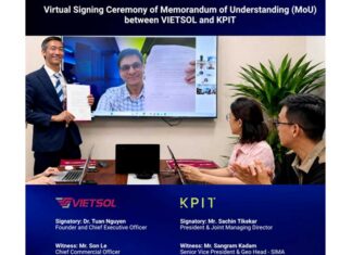 KPIT and Vietsol join forces to advance Southeast Asia’s mobility engineering ecosystem