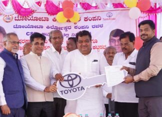 Toyota Kirloskar Motor strengthens rural education across 9 Vijayapura Schools