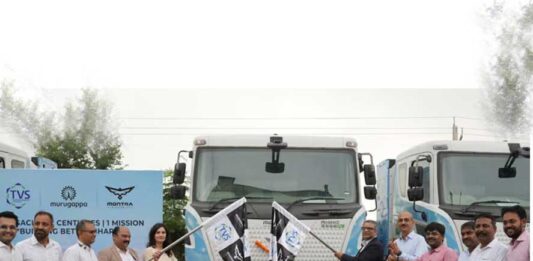 TVS VMS enters electric trucking with Montra Electric Fleet