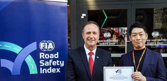 Honda earns highest 5-Star Rating in FIA Road Safety Index