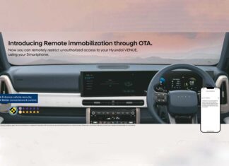 Hyundai Venue gets Bluelink Remote Immobiliser for anti-theft protection