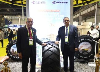 JK Tyre unveils new OTR Tyres for Construction and Mining