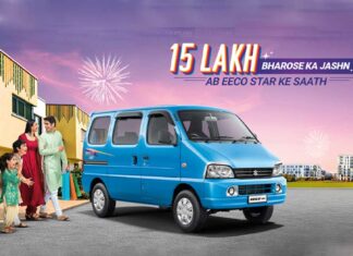 Maruti Suzuki Eeco crosses 15 lakh sales milestone in India