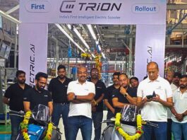 E3 TRION production begins in Hyderabad; Deliveries from October 7