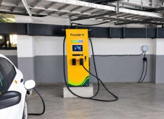ThunderPlus installs Hyderabad’s first Public EV Charging Station at AIG Hospital, Gachibowli