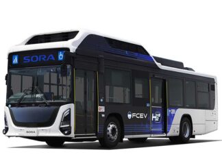 Toyota launches new hydrogen-powered fuel cell route bus ‘Sora’